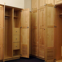 Laminate Lockers for Corporate Campus