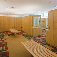 Laminate Lockers for Corporate Campus