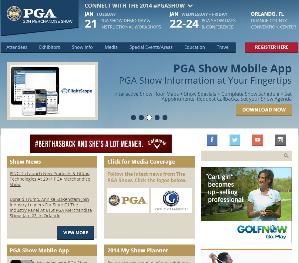 Legacy Lockers to exhibit at the 2014 PGA Merchandise Show
