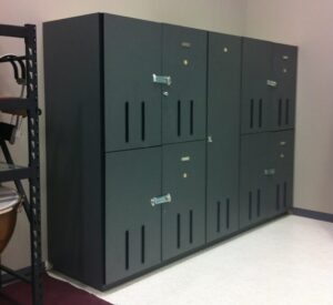 Custom metal lockers for musicians